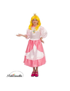 fato Princesa Rosa Crianças Novas - Alta Qualidade, Ideal para Carnaval, Festividades Temáticas e Eventos Especiais 2