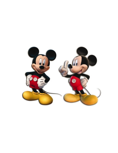 2 siluetas 30 cm mickey - de alta calidad, ideal para carnaval, fiestas temáticas y eventos especiales