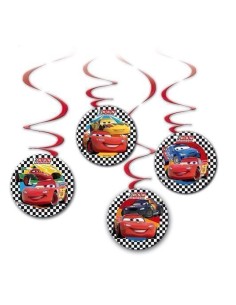 4 Hängende Autos - Hohe Qualität, ideal für Karneval, Themenfeierlichkeiten und besondere Veranstaltungen