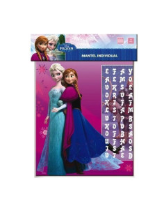 6 Individual Tablecloths Frozen - High Quality, Ideal for Carnival, Theme Festivities and Special Events