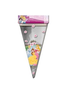 10 sacchetti cono maxi metallo-trasparente 2 - di alta qualità, ideali per carnevale, feste a tema ed eventi speciali.