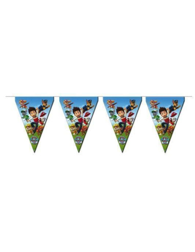 banderin patrulla canina - de alta calidad, ideal para carnaval, fiestas temáticas y eventos especiales