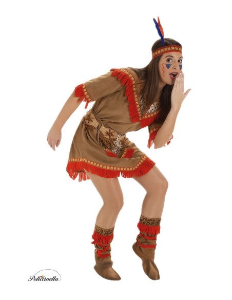 Costume India Size M - High Quality, Ideal for Carnival, Thematic Festivities and Special Events