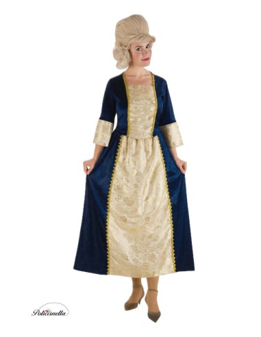 Costume Marquise Size M - High Quality, Ideal for Carnival, Theme Festivities and Special Events