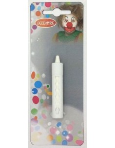 Barre de maquillage blanc en blister - de haute qualité, idéal pour le carnaval, les fêtes à thème et les événements spéciaux