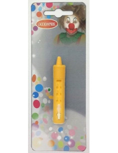 Blister bar maquillage jaune - haute qualité, idéal pour carnaval, festivités thématiques et événements spéciaux