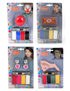 MAQUILME BLISTER (clown, princesse, Br - de haute qualité, idéal pour carnaval, fêtes à thème et événements spéciaux 2