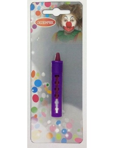 Violetter Make-up-Stick in Blisterverpackung - von hoher Qualität, ideal für Karneval, Themenpartys und besondere Veranstaltunge