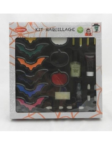 kit Maquillaje halloween - de alta calidad, ideal para carnaval, fiestas temáticas y eventos especiales