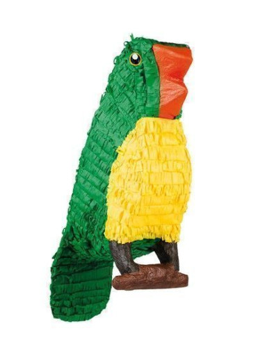 piñata loro (42 x 54 cm) - de alta calidad, ideal para carnaval, fiestas temáticas y eventos especiales