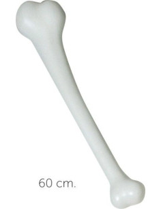 big Bone 60 cm - Haute qualité, idéal pour carnaval, festivités thématiques et événements spéciaux