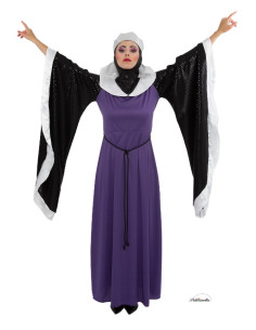 Disfraz Reina Bruja Las Nieves Talla M Nuevo - de alta calidad, ideal para carnaval, fiestas temáticas y eventos especiales 2
