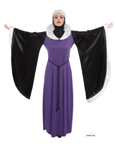 Disfraz Reina Bruja Las Nieves Talla M Nuevo - de alta calidad, ideal para carnaval, fiestas temáticas y eventos especiales
