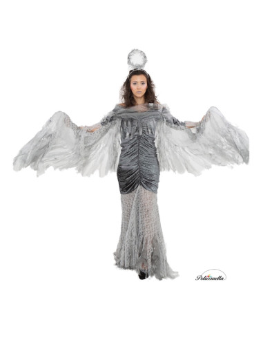 Fantasia Anjo Negro Tamanho M Novo