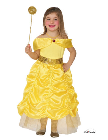 Kostüm Goldene Prinzessin - hohe Qualität, ideal für Karneval, Themenfeierlichkeiten und besondere Veranstaltungen