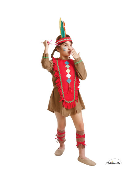 Kostüm Indien - Hohe Qualität, ideal für Karneval, Themenfeierlichkeiten und besondere Veranstaltungen