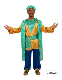 Costume Paje Baltasar Size L New - High Quality, Ideal for Carnival, Theme Festivities and Special Events