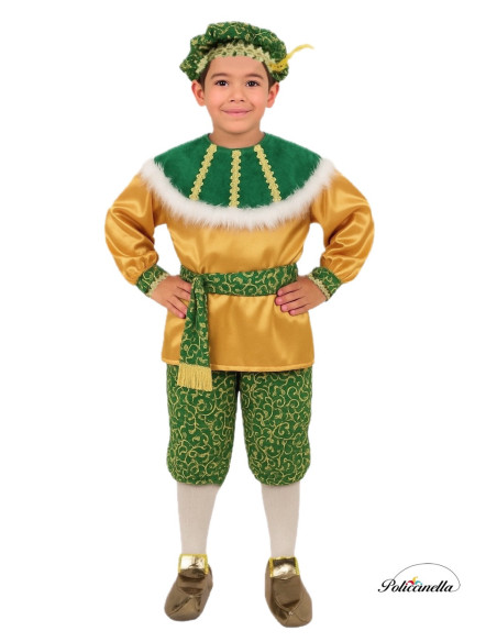 disfarce Novo Gaspar Paje - Alta Qualidade, Ideal para Carnaval, Festividades Temáticas e Eventos Especiais