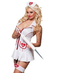 syringe 52 cm - High quality, ideal for carnival, themed parties and special events