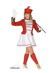 Disfraz Majorete Talla M - de alta calidad, ideal para carnaval, fiestas temáticas y eventos especiales