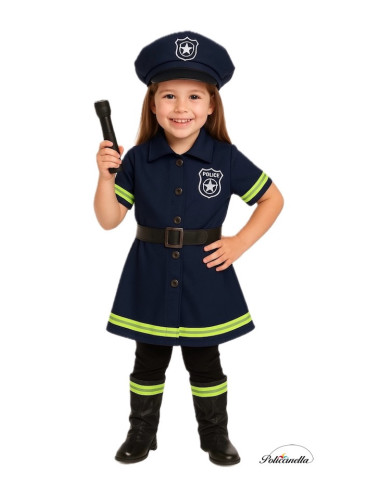 Costume Police - High Quality, Ideal for Carnival, Thematic Festivities and Special Events