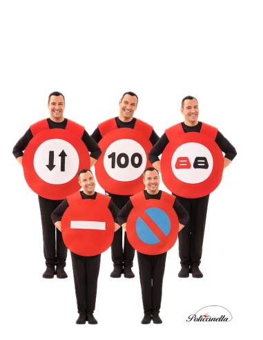 Déguisement Taille du signal L - de haute qualité, idéal pour carnaval, festivités de thème et événements spéciaux