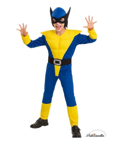 Disfraz Lobo Amarillo - de alta calidad, ideal para carnaval, fiestas temáticas y eventos especiales