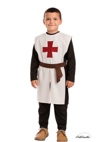 Déguisement Taille de la taille des templiers - de haute qualité, idéal pour carnaval, soirées thématiques et événements spéciau