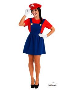 Disfraz Fontanera Videojuego Talla M - de alta calidad, ideal para carnaval, fiestas temáticas y eventos especiales