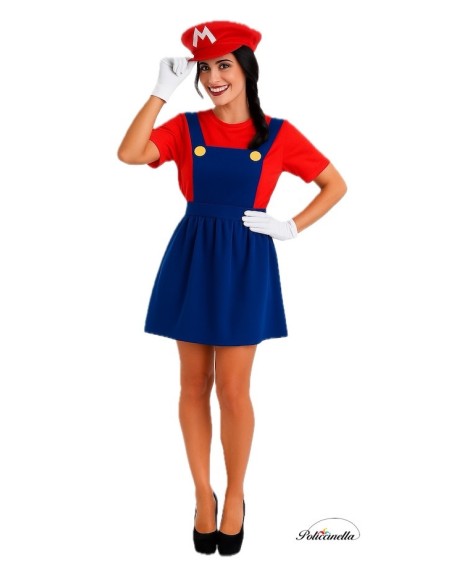 disfarce Fontanera Videogame Tamanho M - Alta qualidade, ideal para carnaval, festas temáticas e eventos especiais