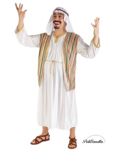 disfarce Sheikh Tamanho árabe L - Alta qualidade, ideal para carnaval, festividades temáticas e eventos especiais