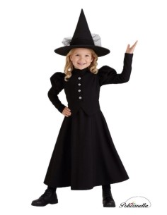 Neues schwarzes Hexenkostüm - hohe Qualität, ideal für Karneval, thematische Feierlichkeiten und besondere Veranstaltungen 2