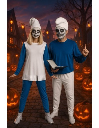 Costume Nano Blu Taglia L Nuovo