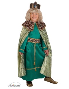 Costume Re Gaspar di lusso - di alta qualità, ideale per il Carnevale, feste a tema ed eventi speciali.