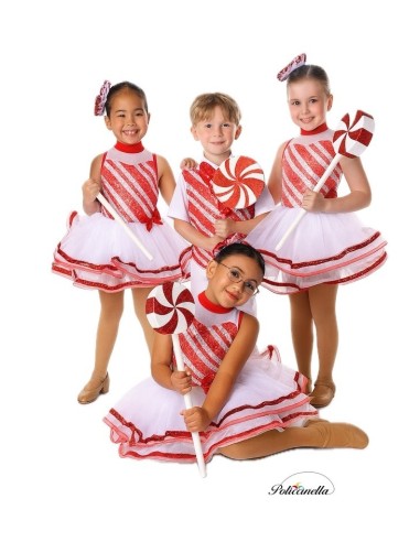 Dancer Candy Caramel Costume New