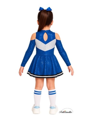 New Blue Cheerleader Costume