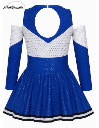 Neues blaues Cheerleader-Kostüm