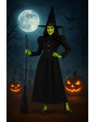 Disfraz Bruja Negra Talla M Nuevo