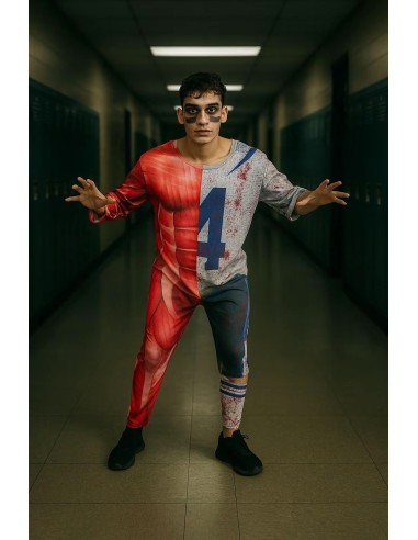 Fantasia de jogador zumbi nova