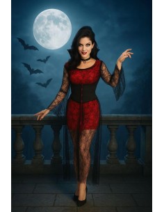 disfarce Tamanho do vampiro M - Alta qualidade, ideal para carnaval, festividades temáticas e eventos especiais 2