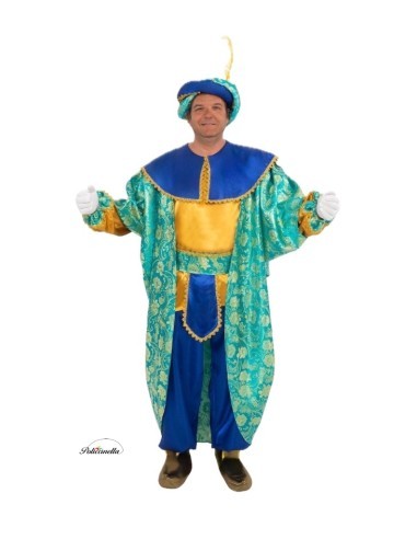 Fantasia Rei Baltasar Tamanho L Novo - de alta qualidade, ideal para carnaval, festas temáticas e eventos especiais.