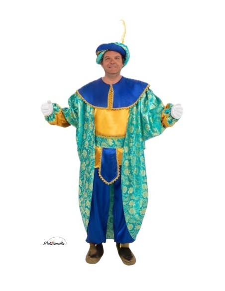 Fantasia Rei Baltasar Tamanho L Novo - de alta qualidade, ideal para carnaval, festas temáticas e eventos especiais.