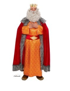 König Melchor Kostüm mit...