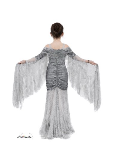 Schwarzer Engelskostüm Neu 8/10 Jahre