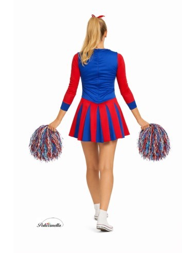 Costume da animatrice cheerleader nuovo