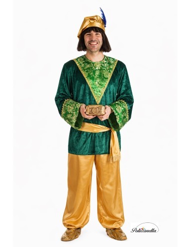 Disfraz Paje Gaspar Talla L - de alta calidad, ideal para carnaval, fiestas temáticas y eventos especiales