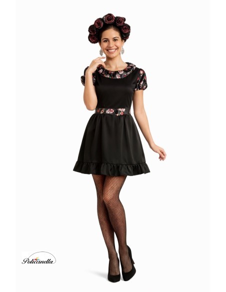 Disfraz Catrina Talla M - de alta calidad, ideal para carnaval, fiestas temáticas y eventos especiales