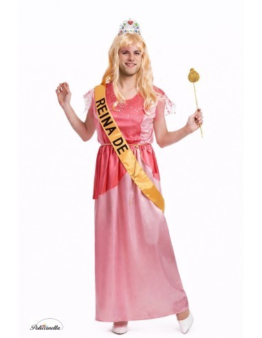 Déguisement de Princesse Rose pour Homme
