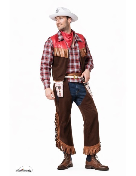 Disfraz Vaquero Talla L - de alta calidad, ideal para carnaval, fiestas temáticas y eventos especiales