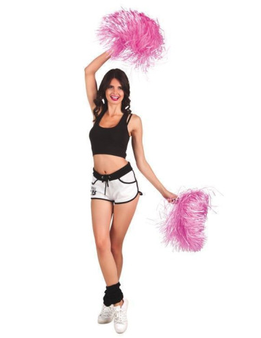 pompon rosa unidad - de alta calidad, ideal para carnaval, fiestas temáticas y eventos especiales